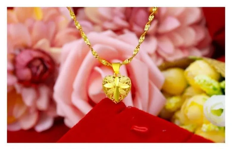 18k Gold Colored Necklaces