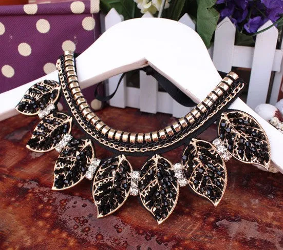 2016 Fashion Collar Flower Power choker Vintage Bohemian Long  Necklace Women Maxi big bead fine Jewelry  charms collier femme