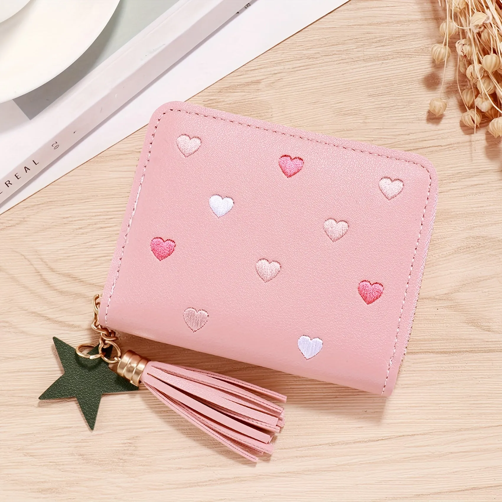 Adorable Girls PU Leather Wallet  Perfect Valentines Day Gift