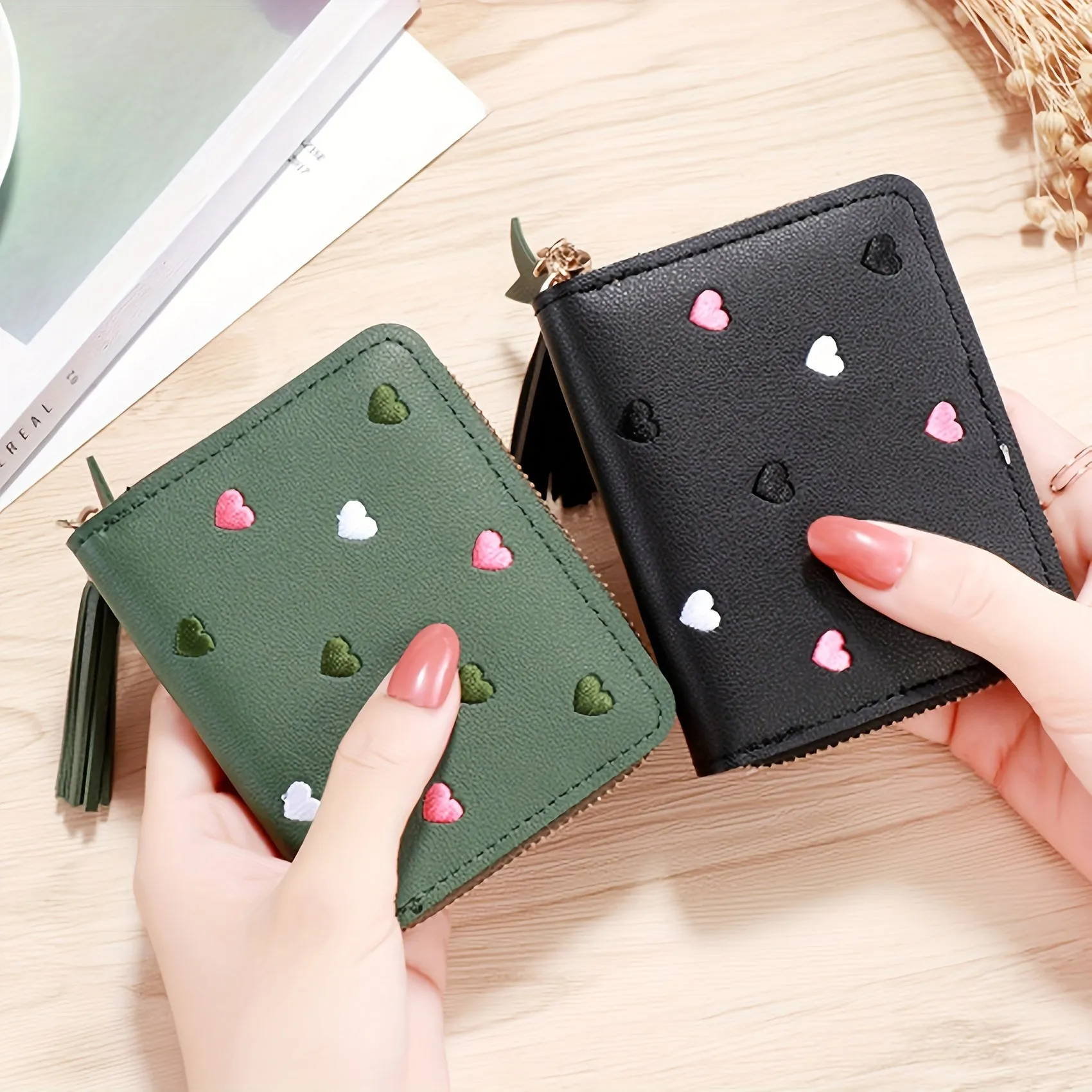 Adorable Girls PU Leather Wallet  Perfect Valentines Day Gift