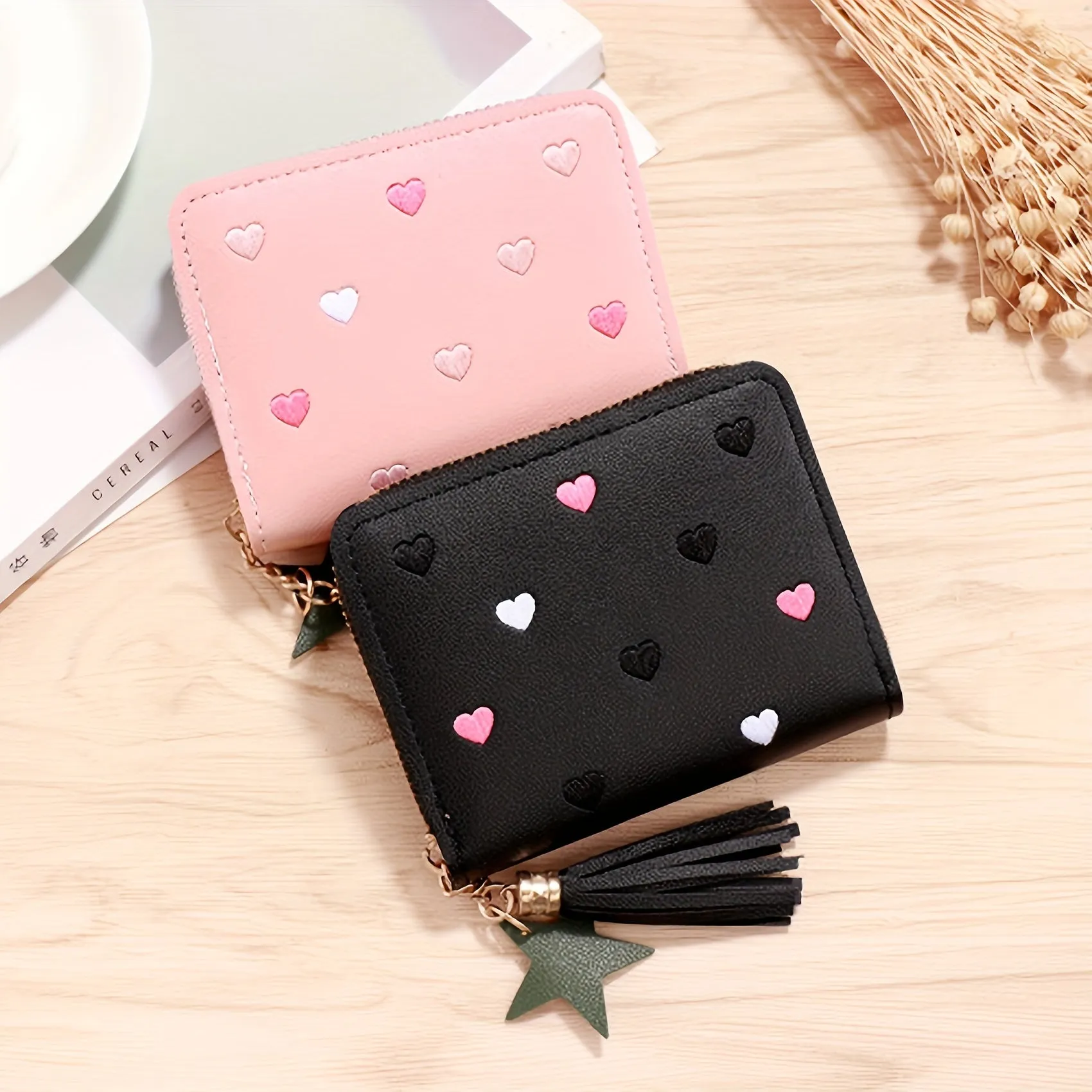 Adorable Girls PU Leather Wallet  Perfect Valentines Day Gift