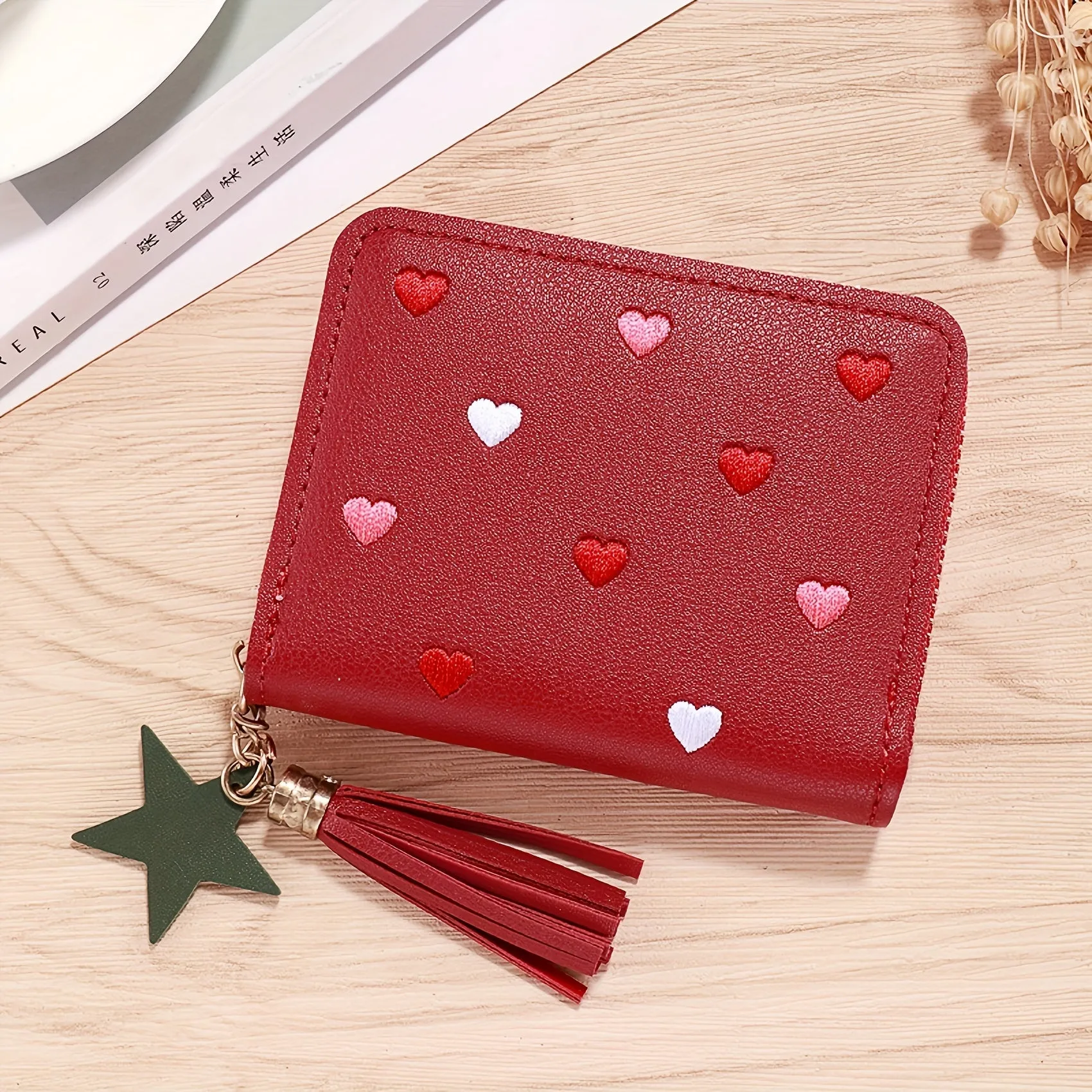 Adorable Girls PU Leather Wallet  Perfect Valentines Day Gift