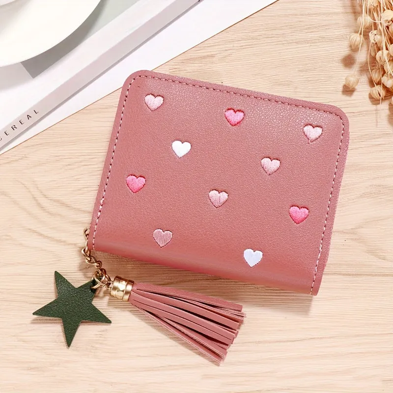 Adorable Girls PU Leather Wallet  Perfect Valentines Day Gift