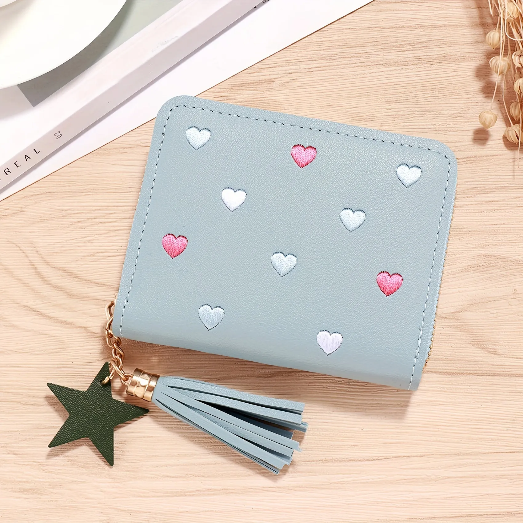 Adorable Girls PU Leather Wallet  Perfect Valentines Day Gift