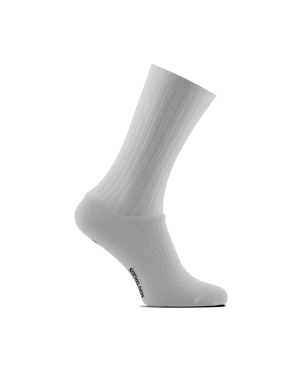 Aero Socks All White   Podium Casual Socks White