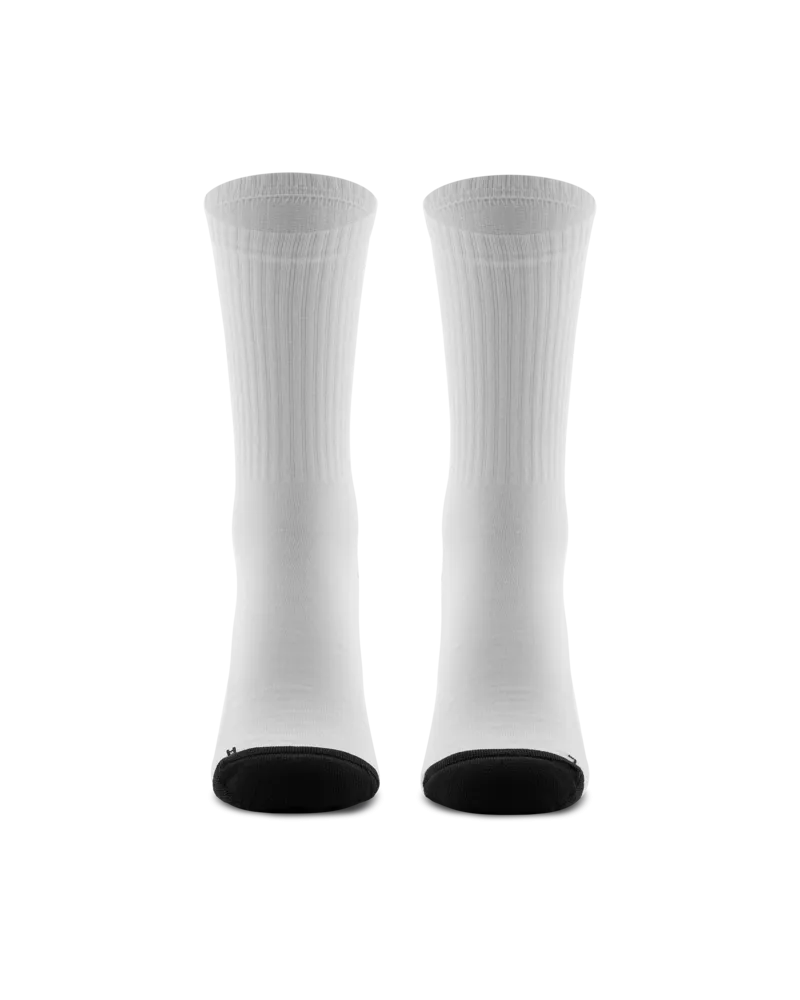 Aero Socks All White   Podium Casual Socks White