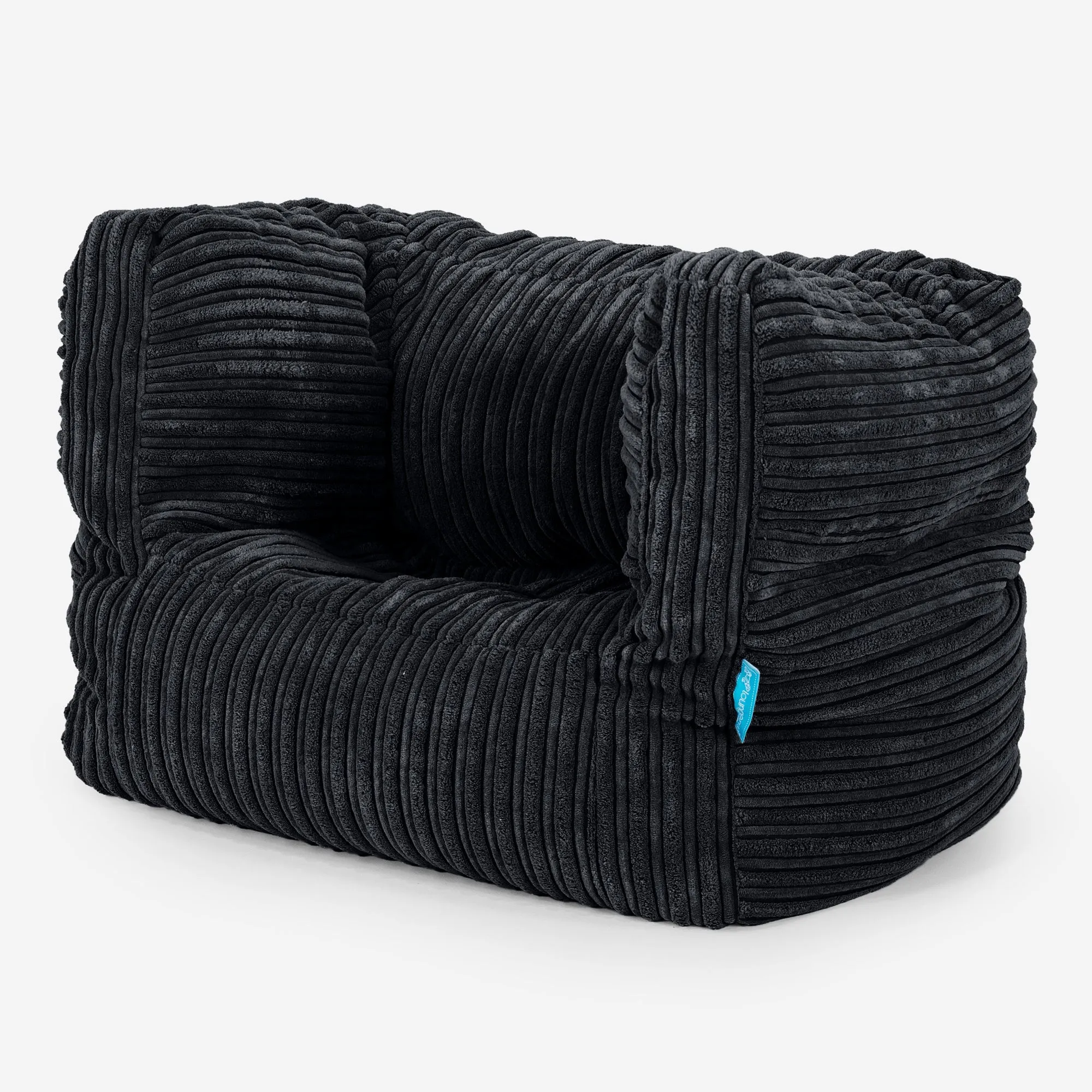 Albert Children's Bean Bag Armchair 1-5 yr - Cord Black