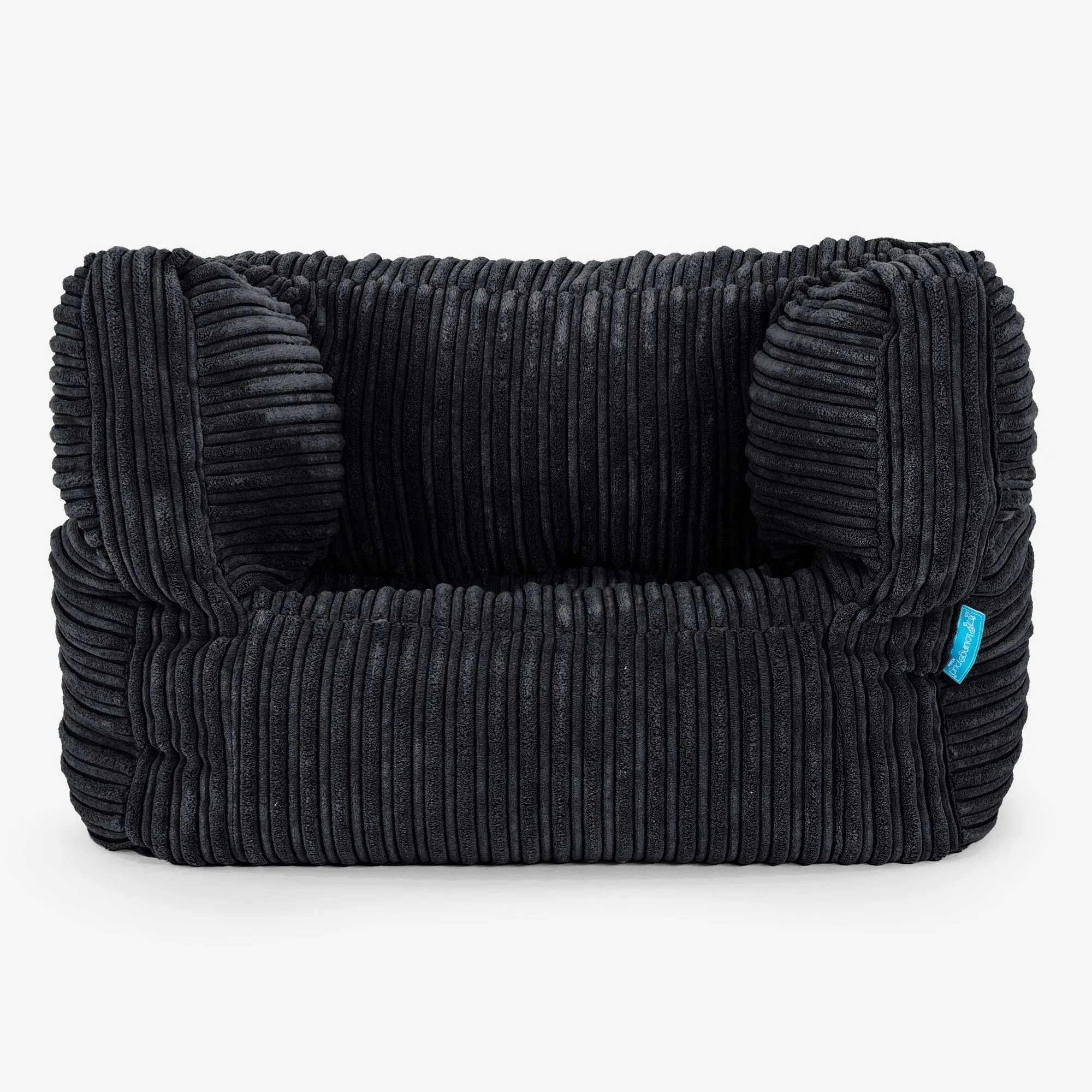 Albert Children's Bean Bag Armchair 1-5 yr - Cord Black