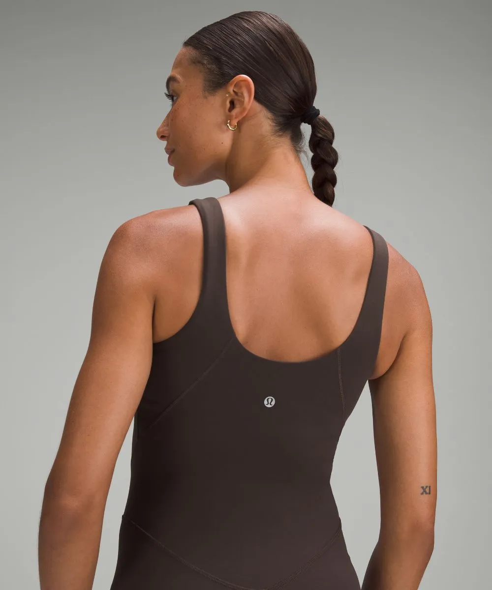 Align Lululemon Espresso Bodysuit