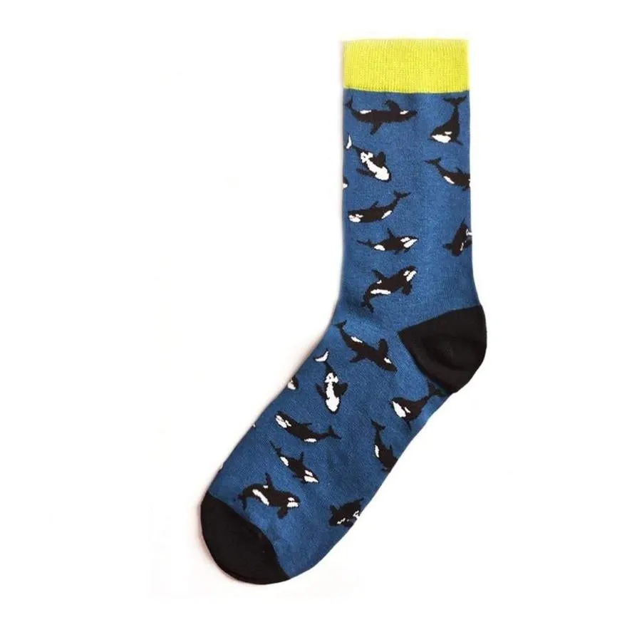 Animal Socks Orcas