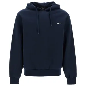 A.P.C. hooded sweatshirt with flocked