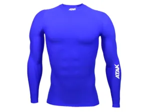 Atak Kids Compression Shirt (Royal Blue)