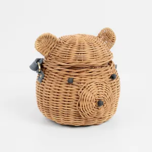 Bear Rattan Bag