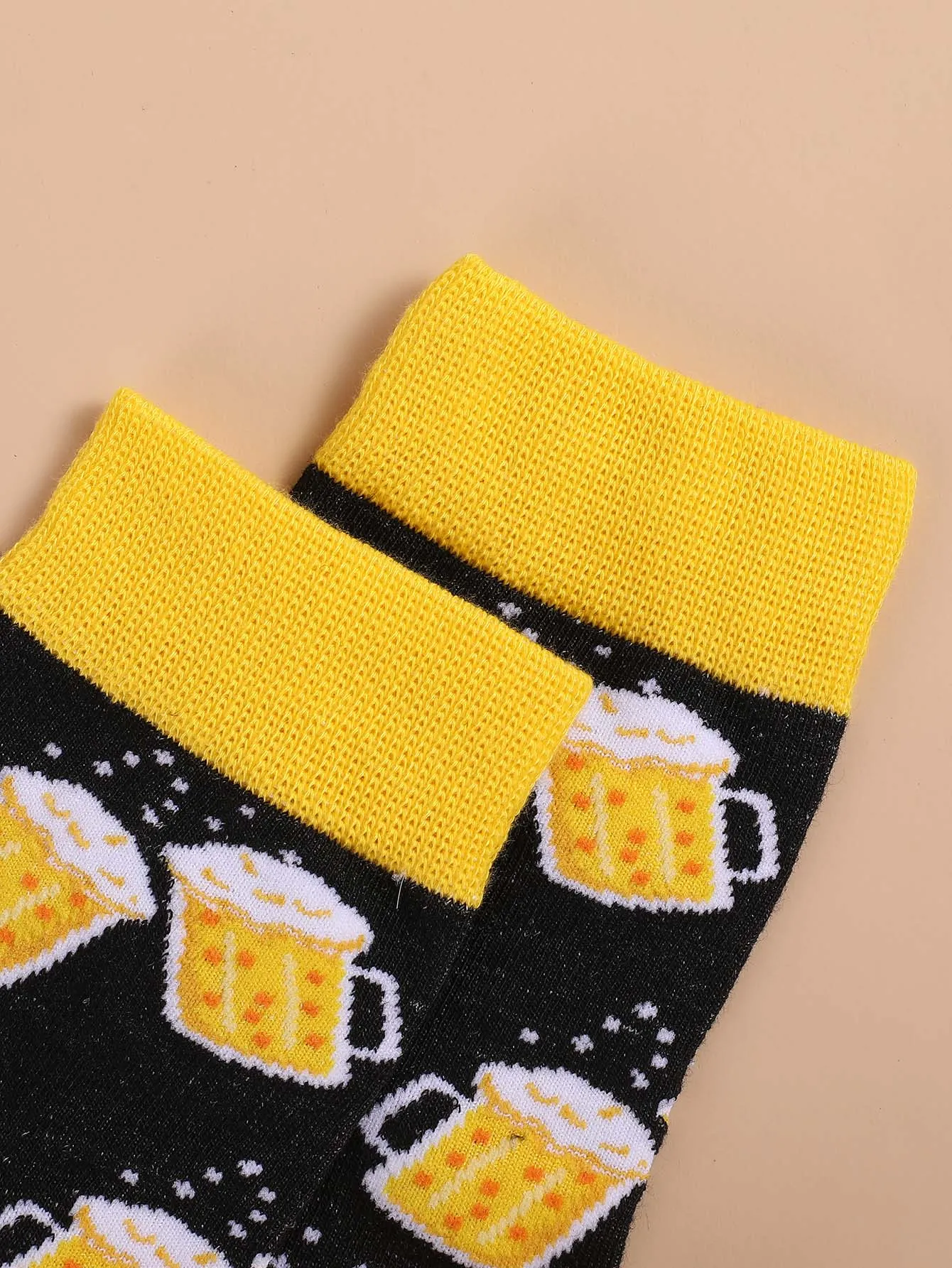 Beer Mug Crew Socks Beer Lover Gift Funny Socks for Men Novelty Socks Funky