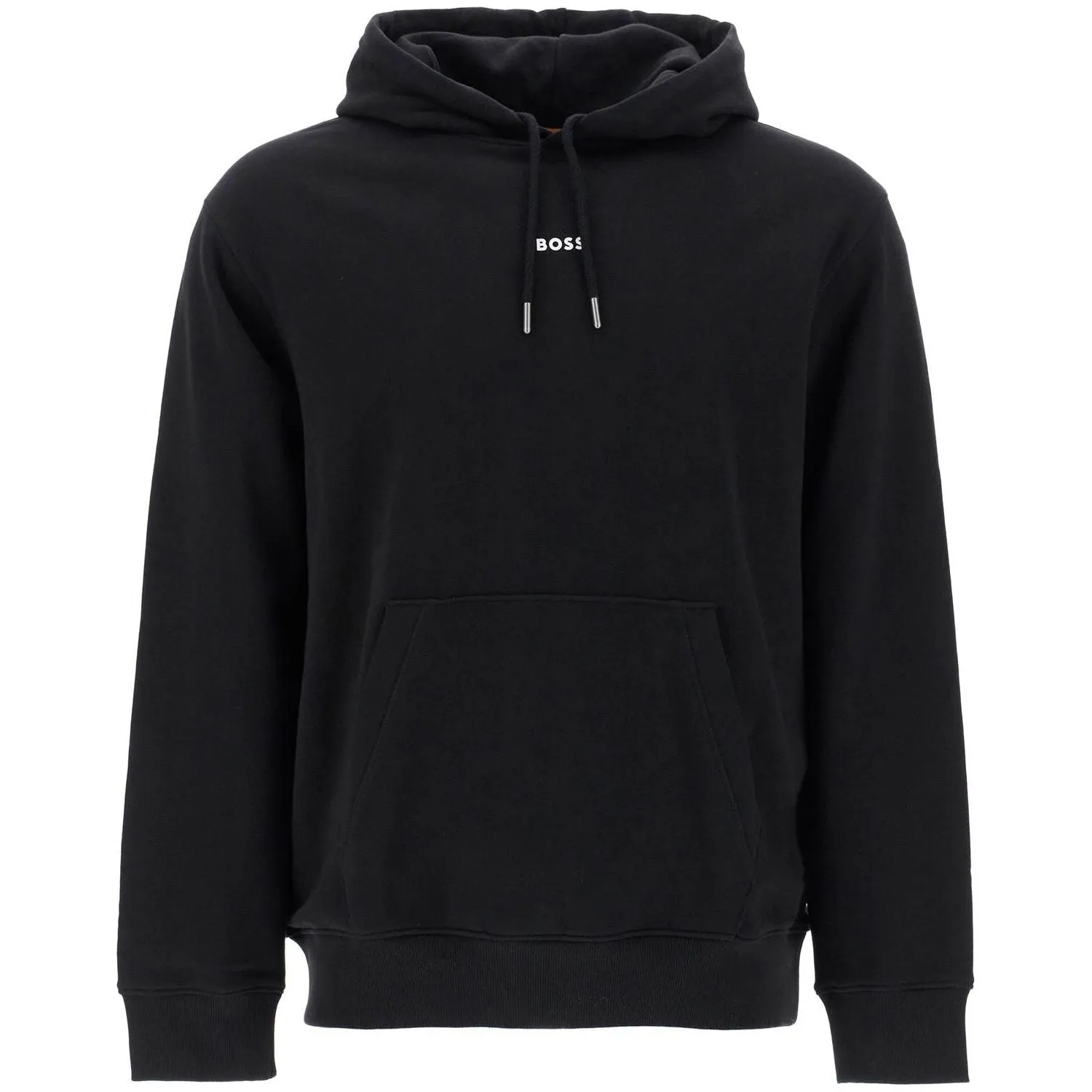 Boss hooded sweatshirt with graphic print