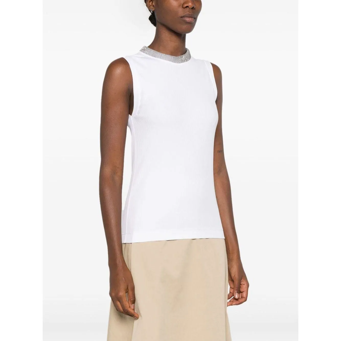 Brunello Cucinelli Top White