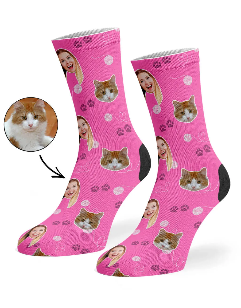 Cat & Owner Socks