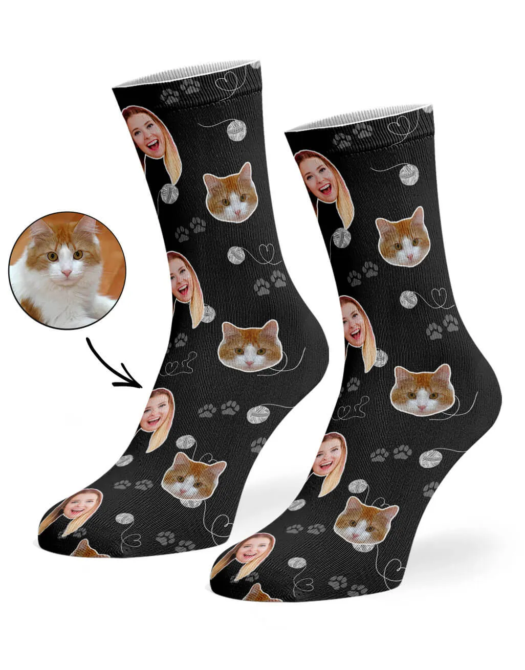 Cat & Owner Socks