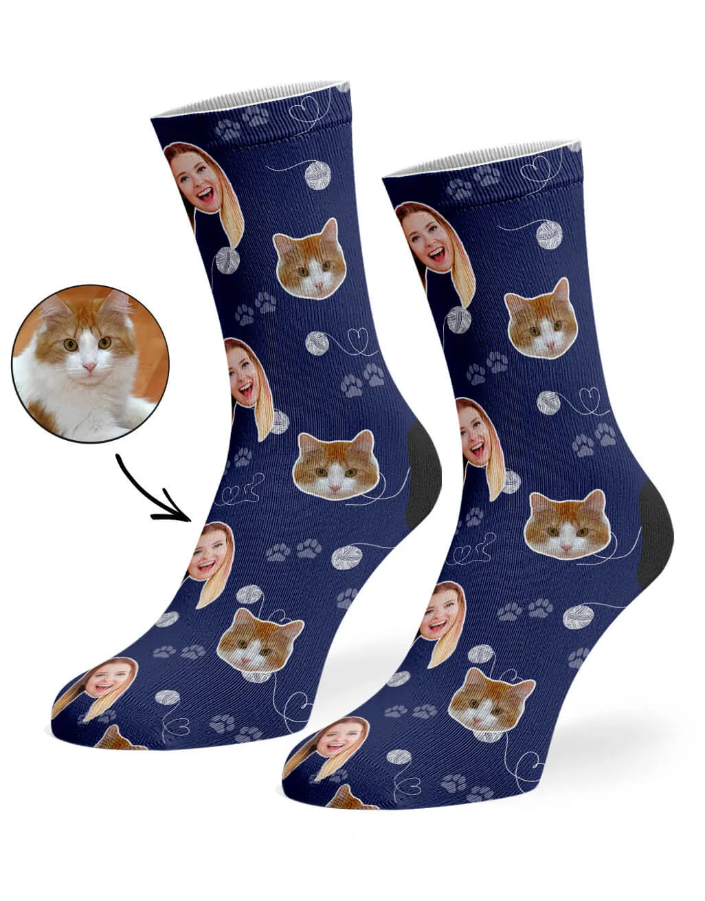 Cat & Owner Socks