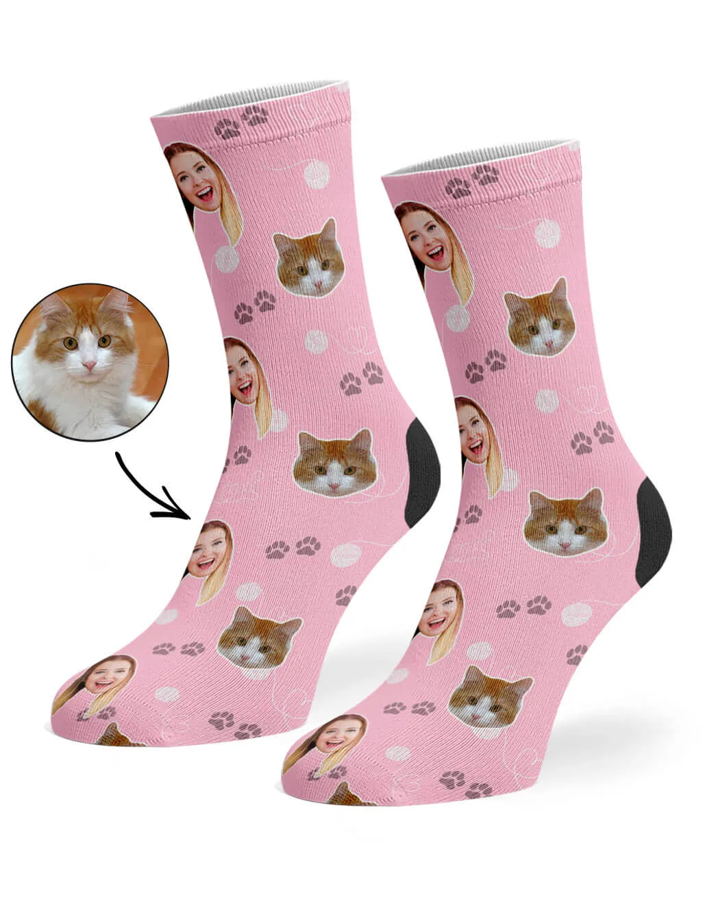 Cat & Owner Socks