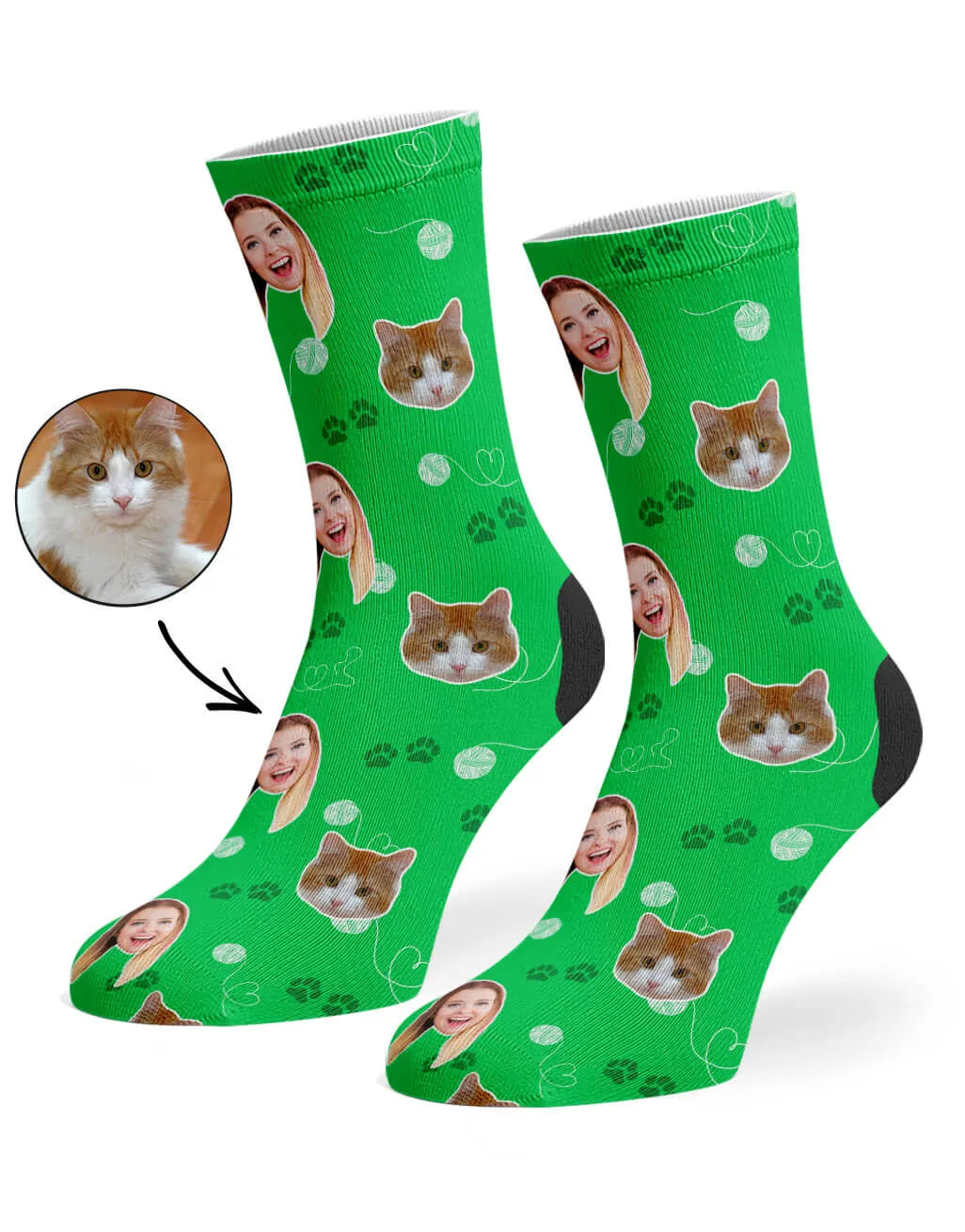 Cat & Owner Socks