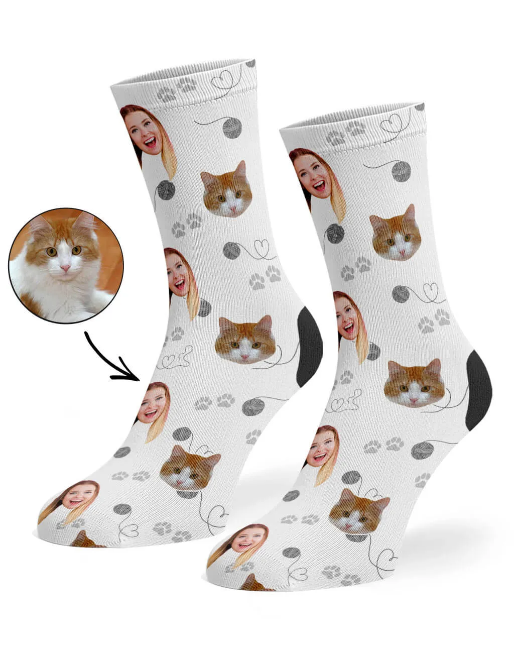 Cat & Owner Socks