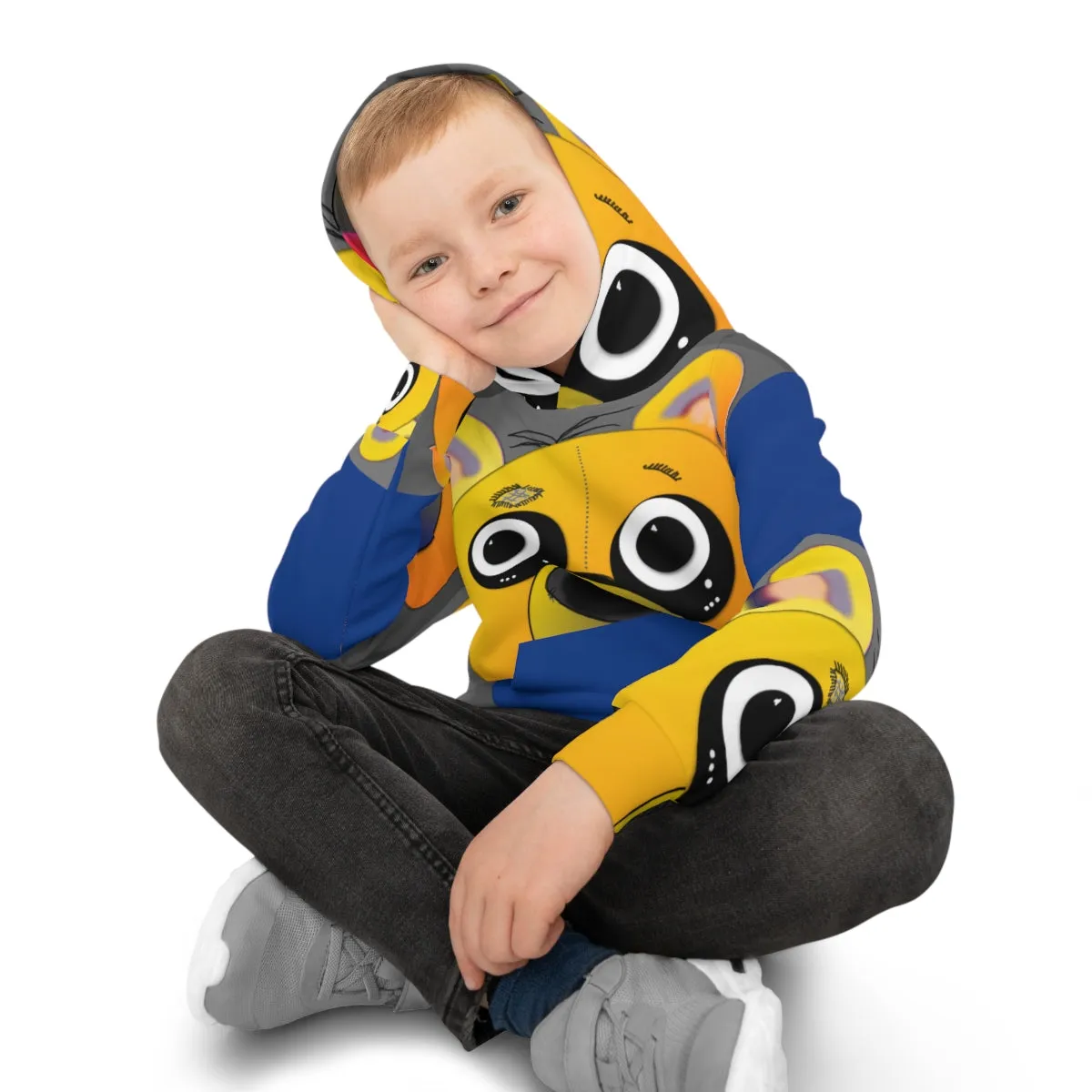 Children's Hoodie YELLO TED