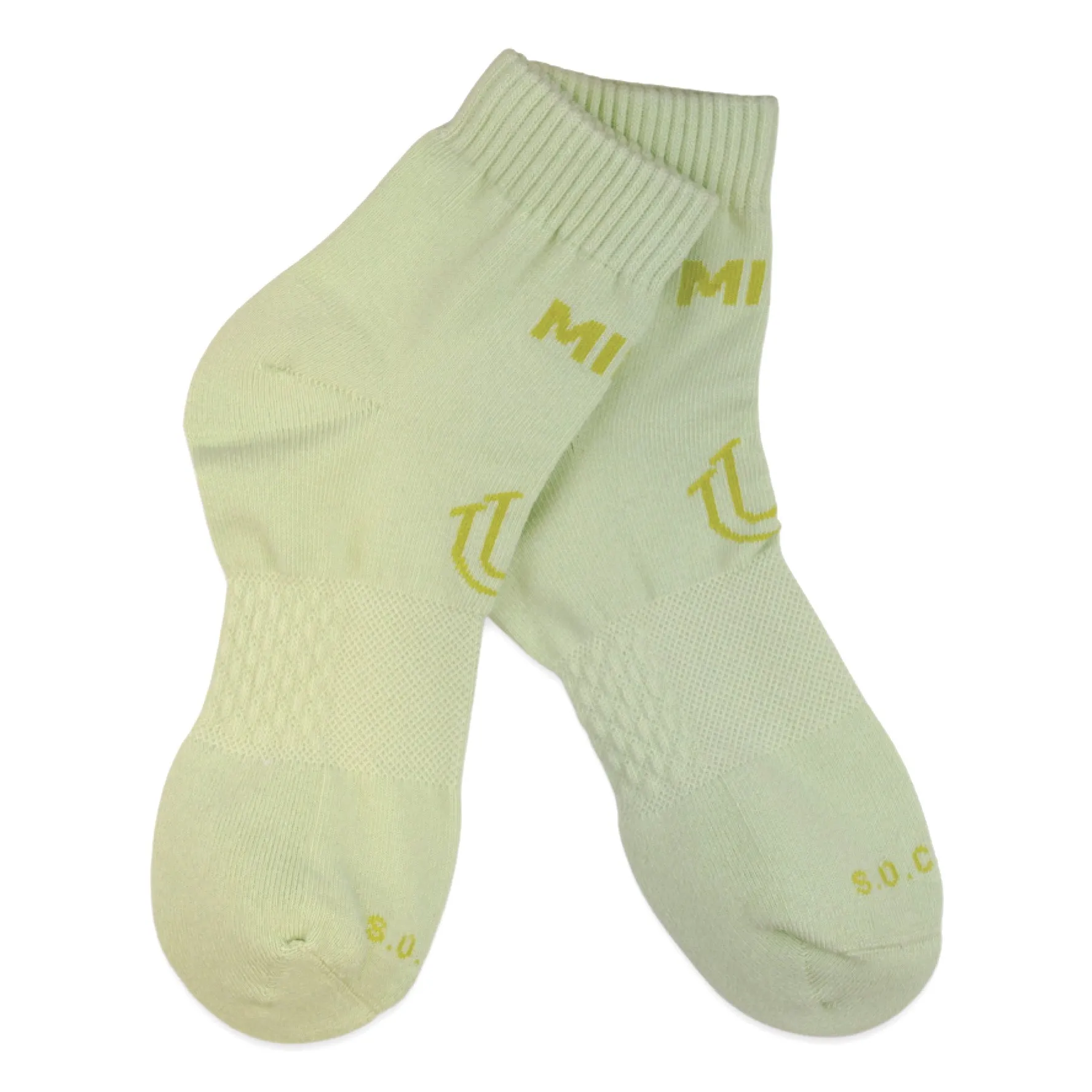 COLR By uLace Mid-Calf Socks - Minty Green