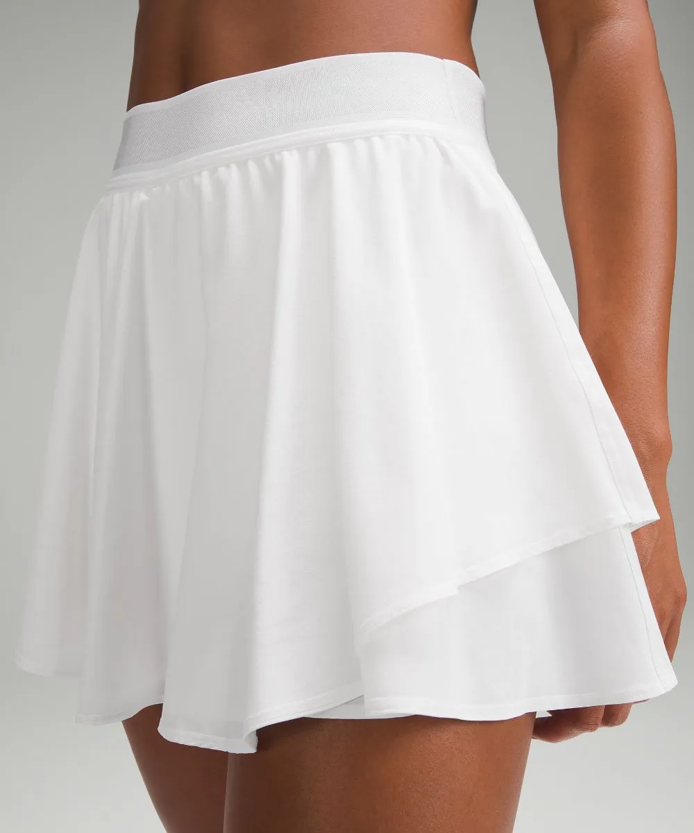 Court Rival Lululemon High Waist Skirt, White