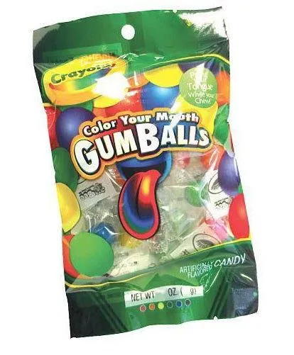 Crayola Color Your Mouth Gumballs