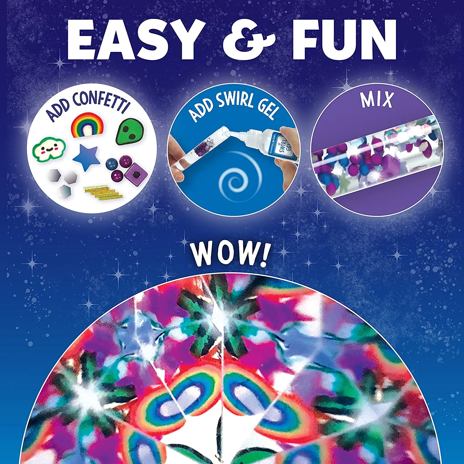 Creativity for Kids 6300 Magic Swirl Kaleidoscope