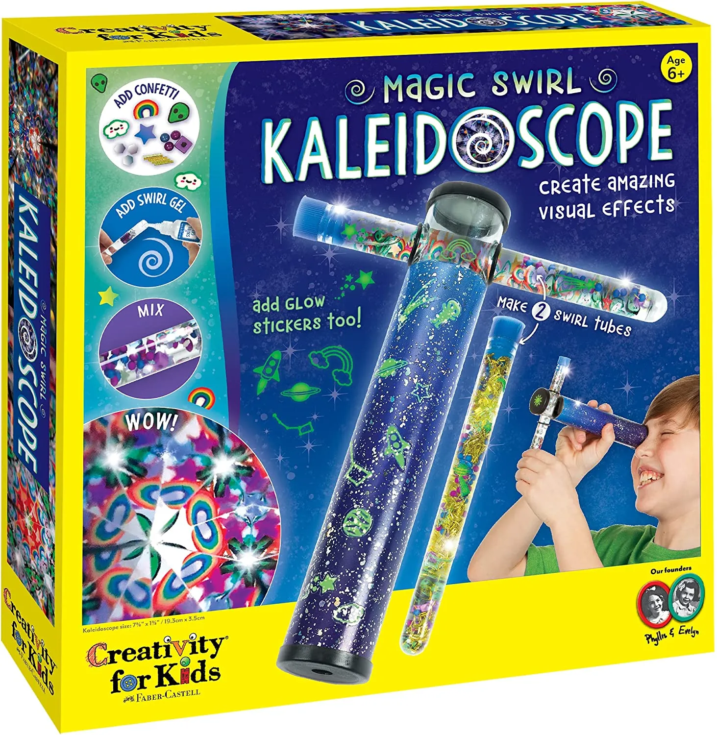 Creativity for Kids 6300 Magic Swirl Kaleidoscope