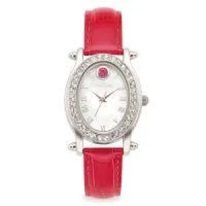 Croton Womens Stainless Steel Julyybirthstone Watch