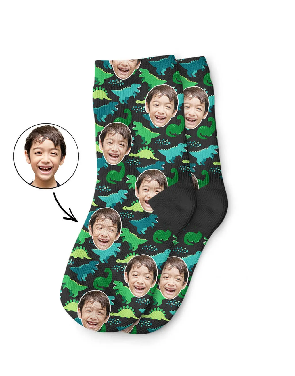 Dinosaur Pattern Kids Socks