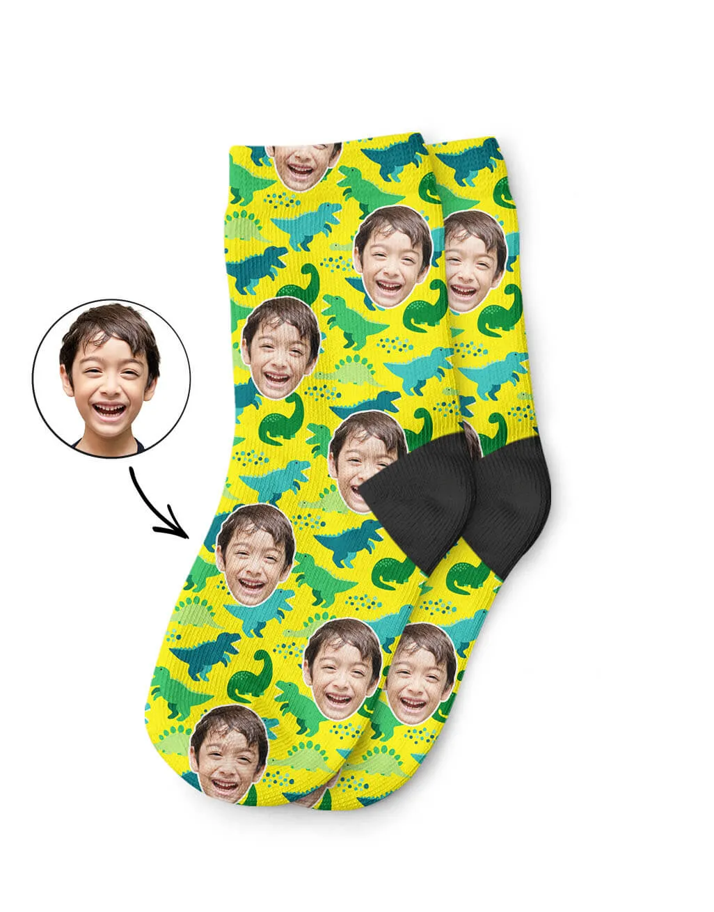 Dinosaur Pattern Kids Socks