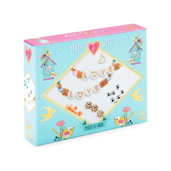 Djeco Bead Kit- Love Letters