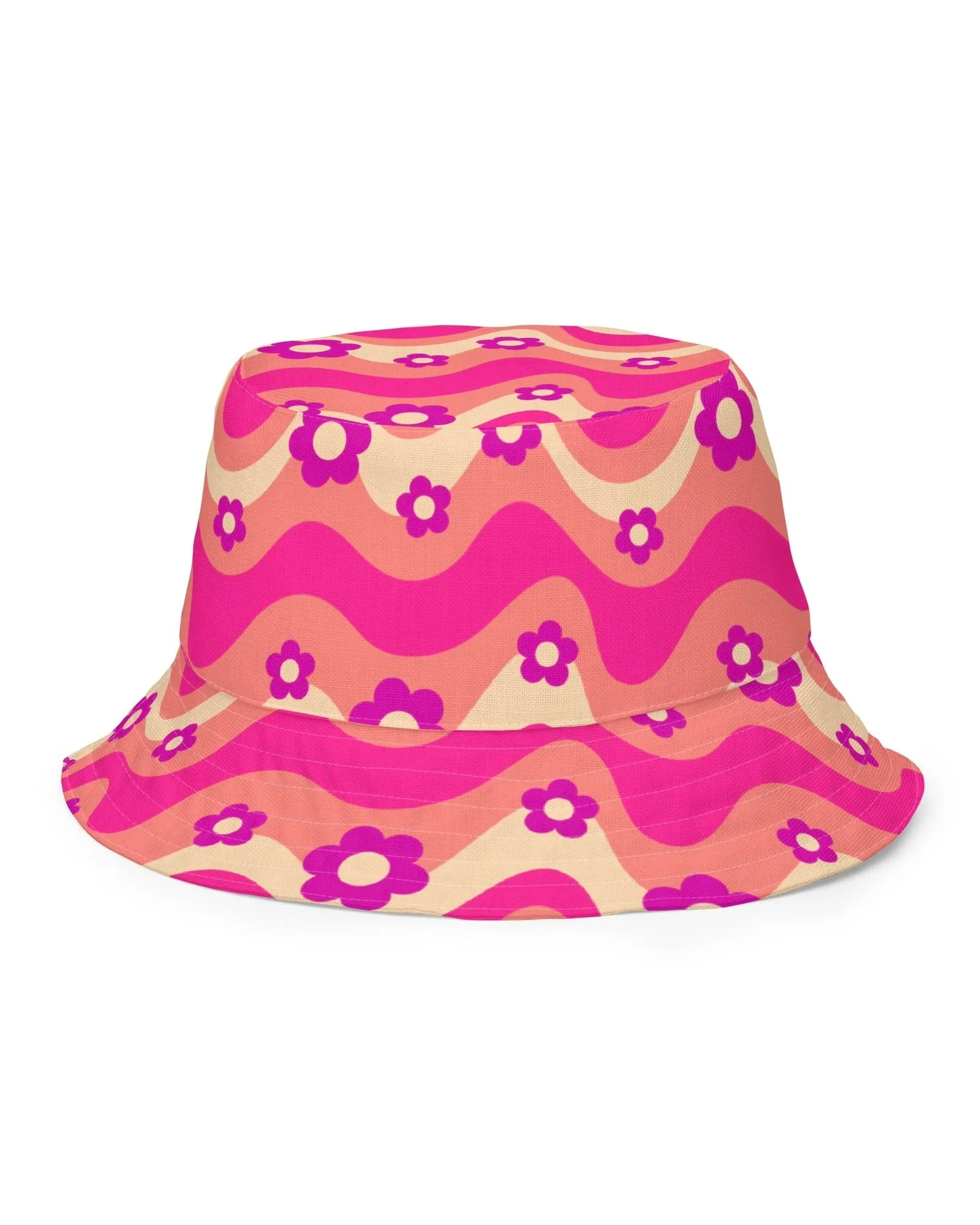 Flower Power Reversible Bucket Hat