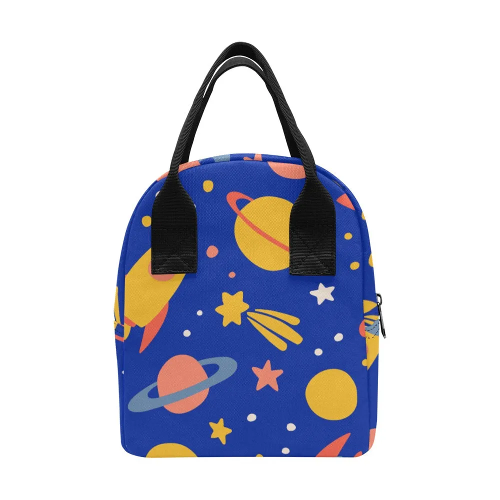 Galaxy Blue Lunch Bag