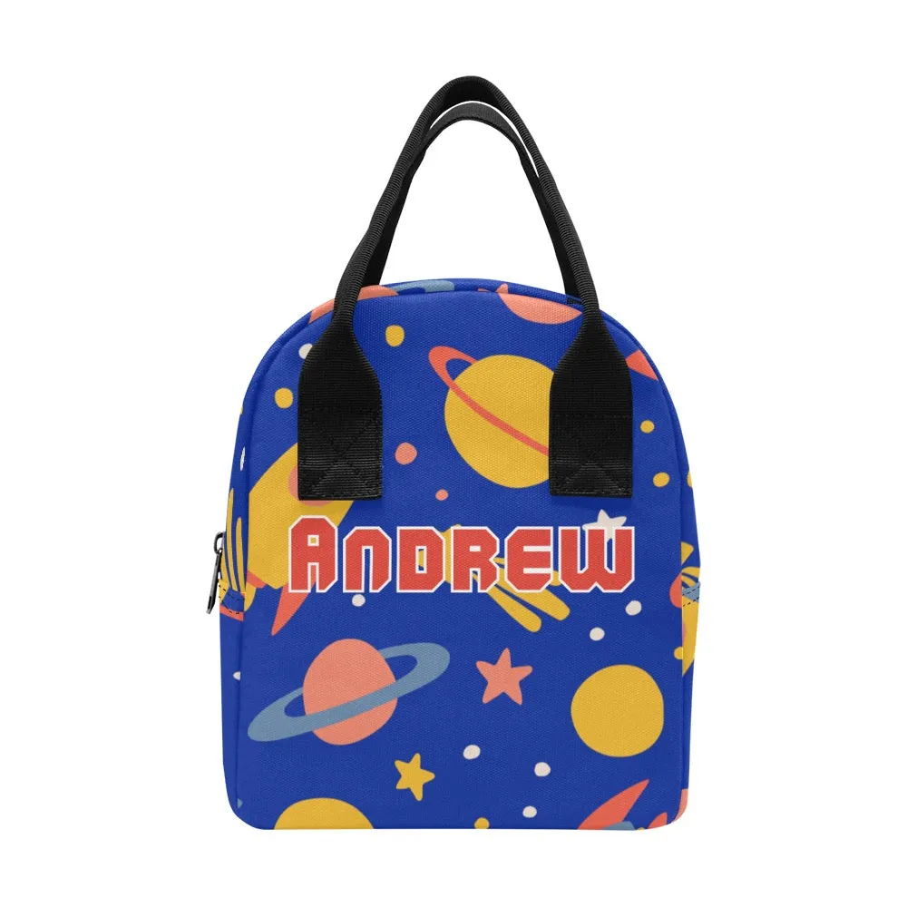 Galaxy Blue Lunch Bag