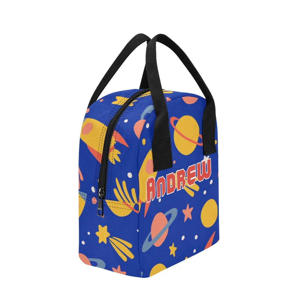 Galaxy Blue Lunch Bag