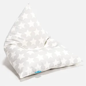 Kids Beanbag Pod 1-6 yr - Print Grey Star