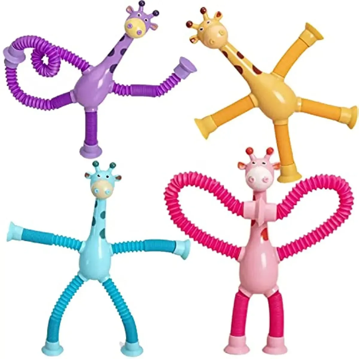 LED Suction Giraffe Pop Fidget Toy