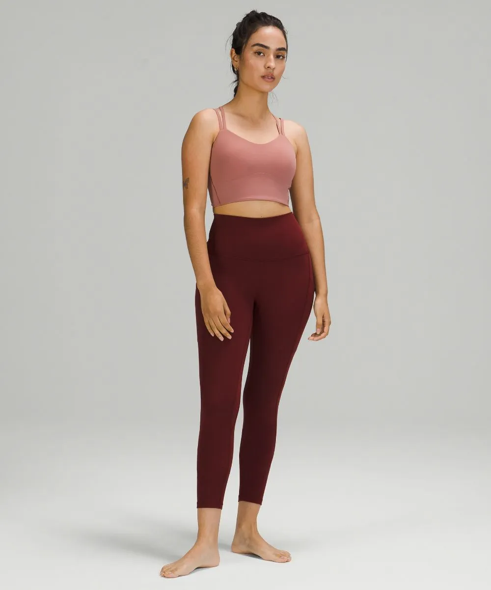 Lululemon Align High Rise Leggings with Pockets, Red