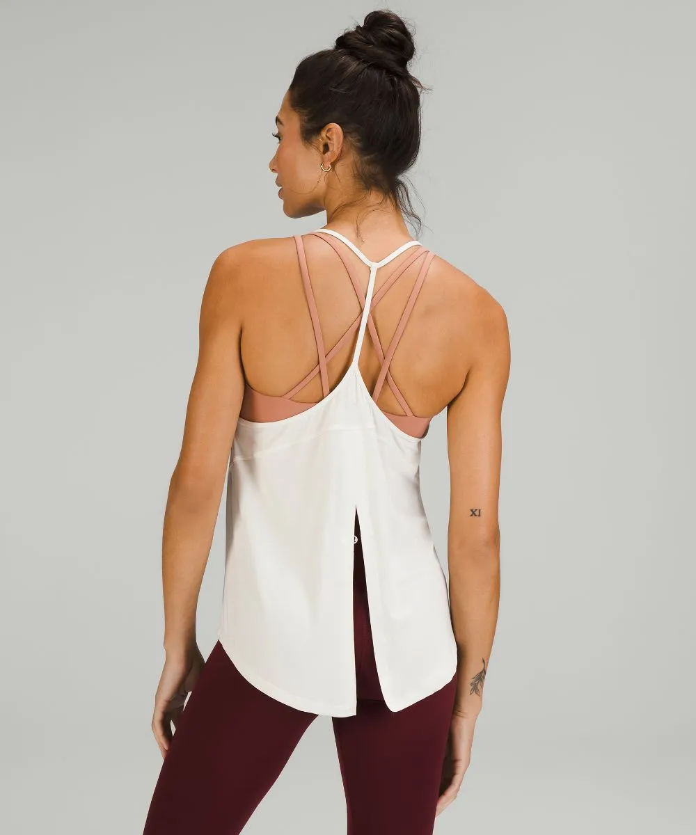 Lululemon Modal Silk Yoga Tank, White