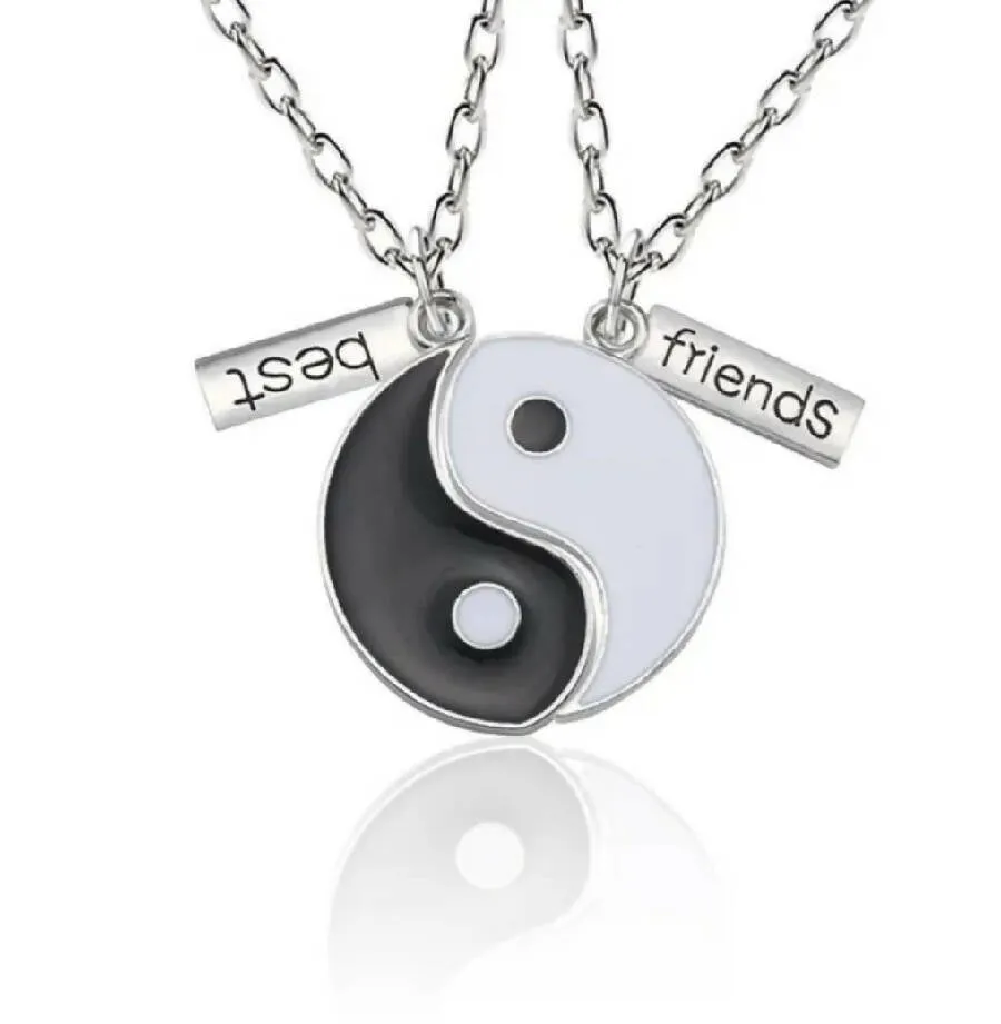 Lylysdreams Silver Plated Best Friend Necklaces