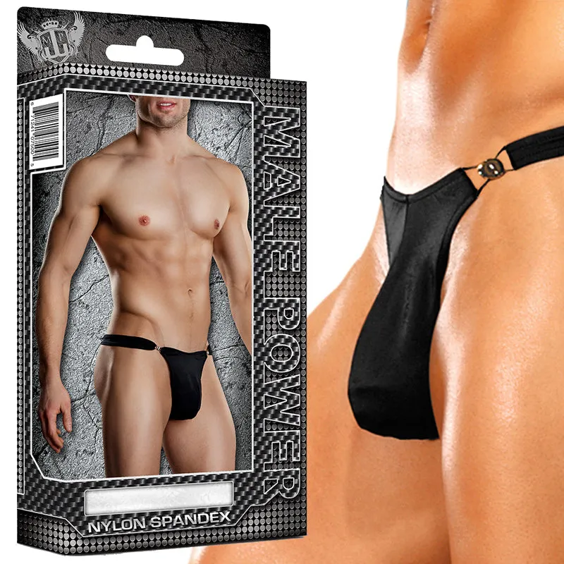 Male Power Bong Clip Thong L/XL Underwear