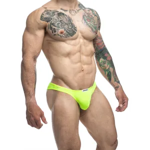 MaleBasics JUSTIN   SIMON Classic Bikini Neon Green XL