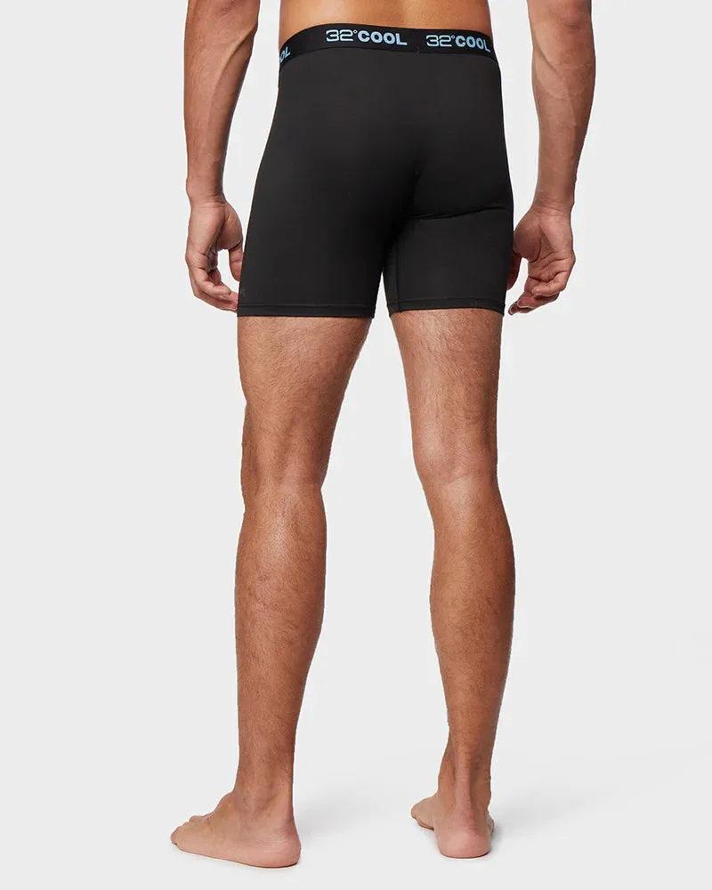 Men's Cool Boxer Briefs - Black