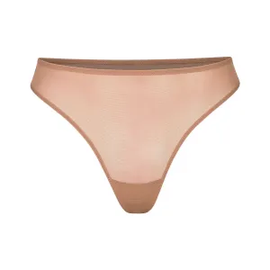 MESH BUILT UP THONG | SIENNA