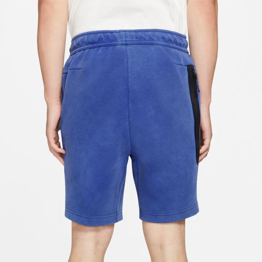 NSW TECH FLEECE WASHED SHORTS "DEEP ROYAL BLUE"